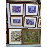 Five Terry Gorman Signed Colour Prints, Joe Scarborough 'Match of The Day'.