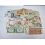 Cyprus Ten Lira, five Lira and one Lira banknotes (all 1997). A quantity of other overseas