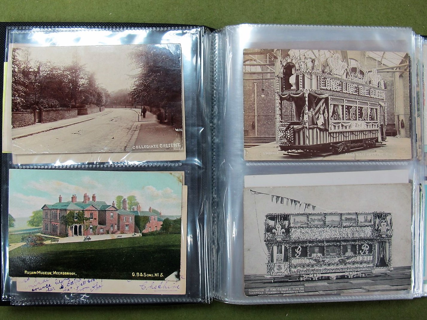 Sheffield Interest Picture Postcards Edwardian-Late XX Century, over 100 including real photo