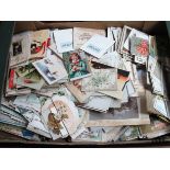 A Large Quantity of Attractive Chromo-litho Cards, many hundreds, late XIX Century-mid XX Century,