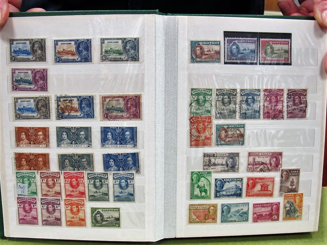 A Very good Stockbook of The Stamps of Gold Coast and Nigeria, Gold Coast from 1902 including S.G.