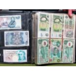 A Collection of Banknotes of the World. The collection includes GB banknotes having a face value