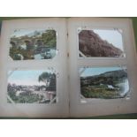 A Good Album of Edwardian and Later Derbyshire Interest Picture Postcards and Real Photo Cards,