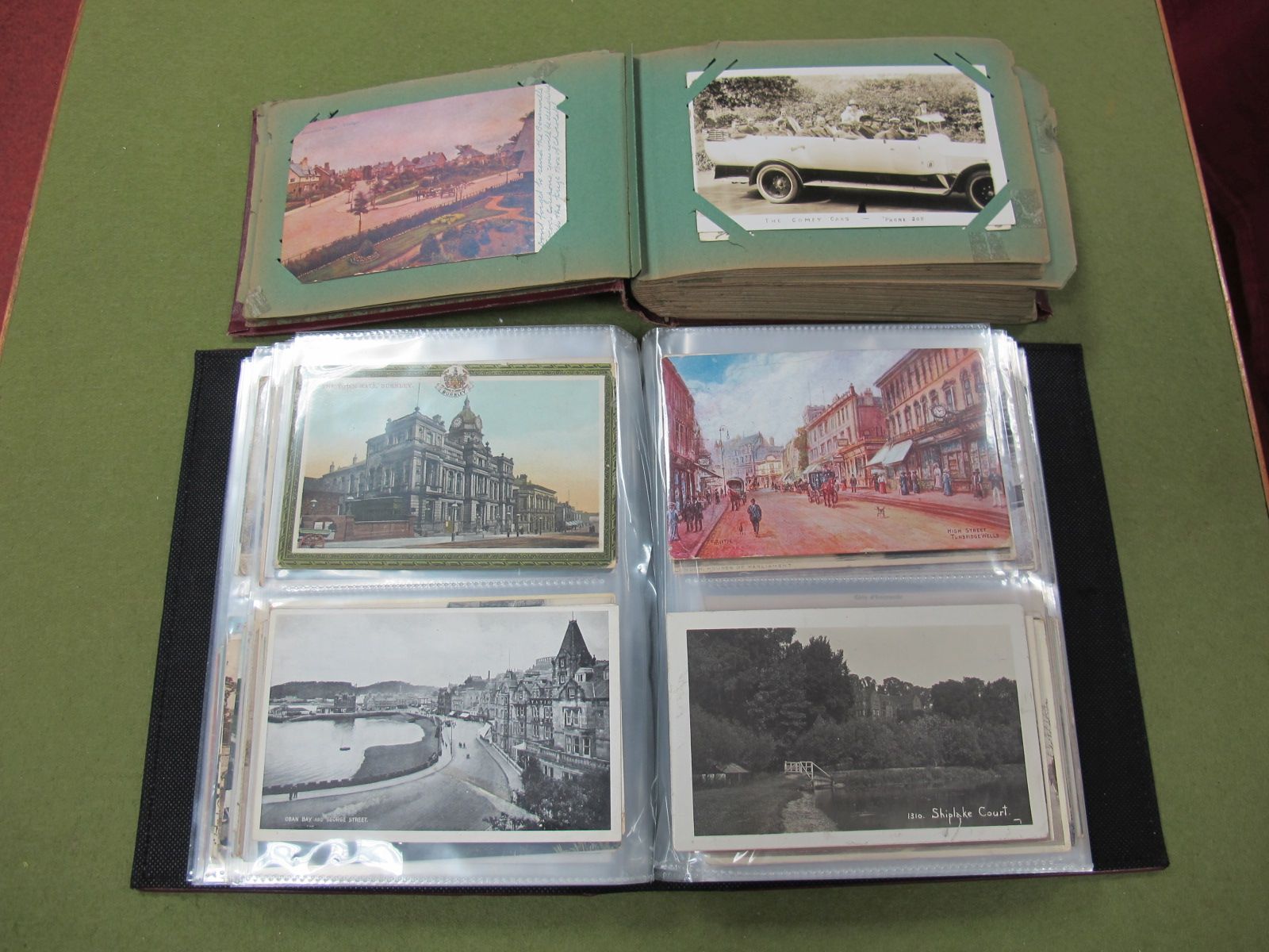 Over 300 Topographical Picture Postcards, Edwardian-Mid XX Century British and European towns and