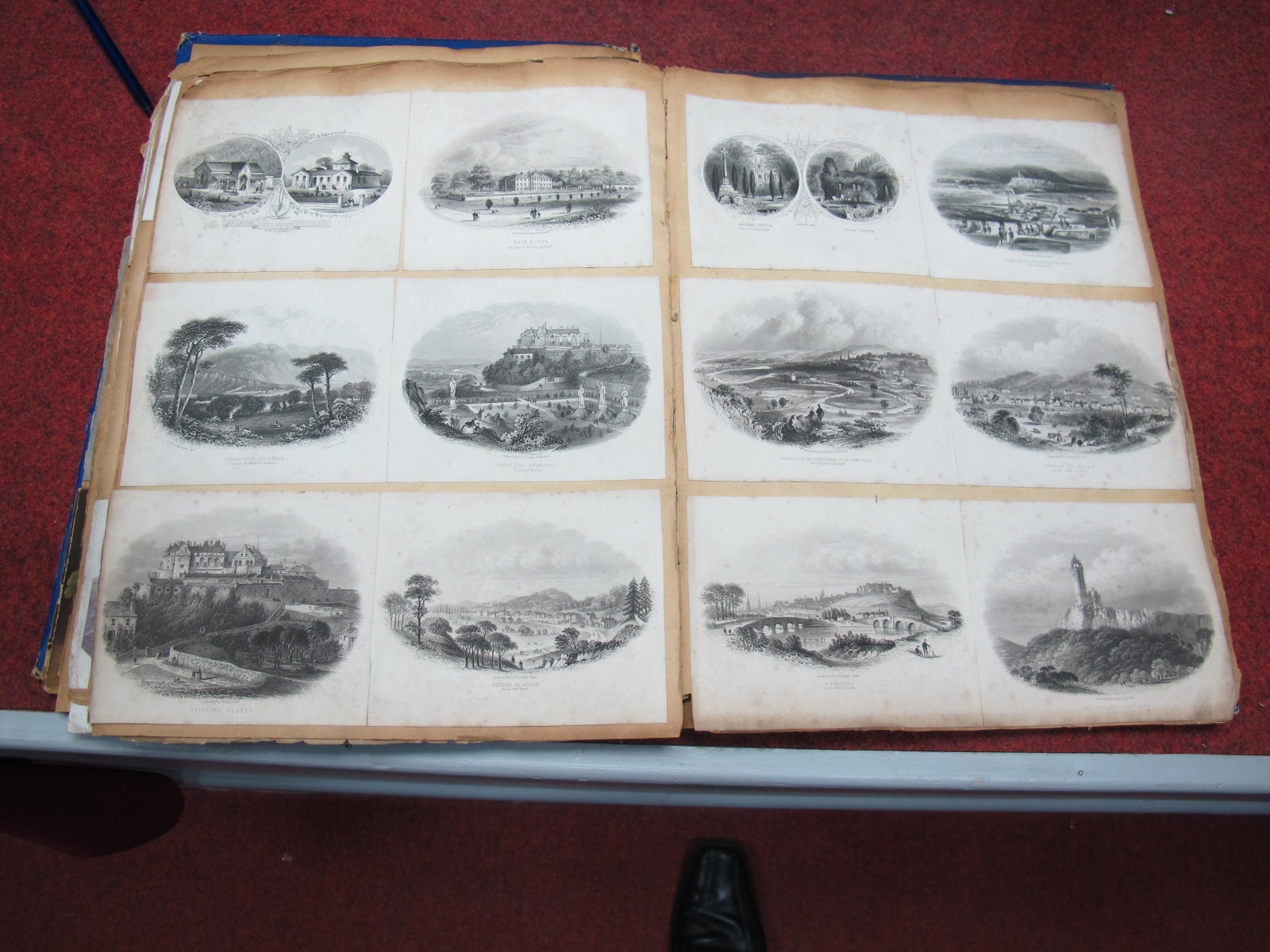 A Lovely Collection of Victorian/ Edwardian Greeting Cards, and cut outs in an album and in stock - Image 2 of 8