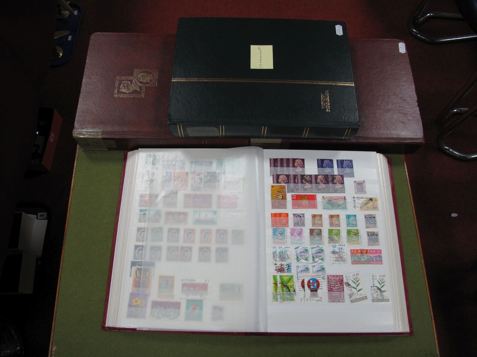 Commonwealth Stamps, four large very full stock books, predominately used mid to late XX Century,