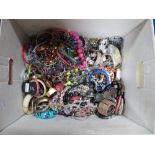 A Mixed Lot of Assorted Costume Jewellery:- One Box