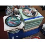 A Collection of Over Fifteen Collectors Series Cabinet Plates, (boxed and loose), including