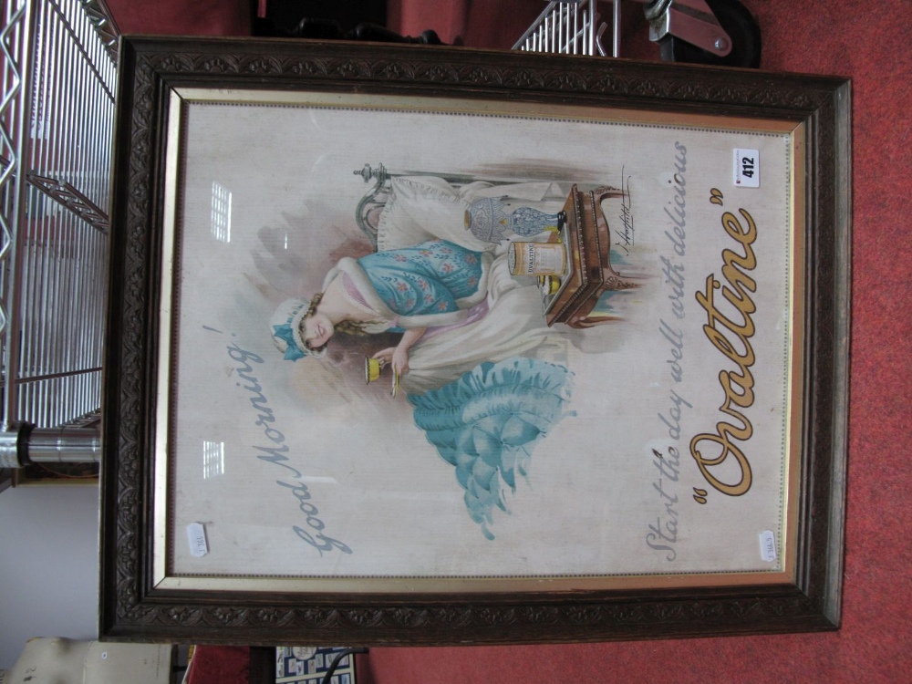 A Circa 1920's "Ovaltine: Good Morning", Start The Day Well With a..." Chromolithograph