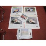 Six 'Classic Racer' Calender, each signed to cover- Wayne Rainey, Freddie Spencer, Kevin Schwantz,