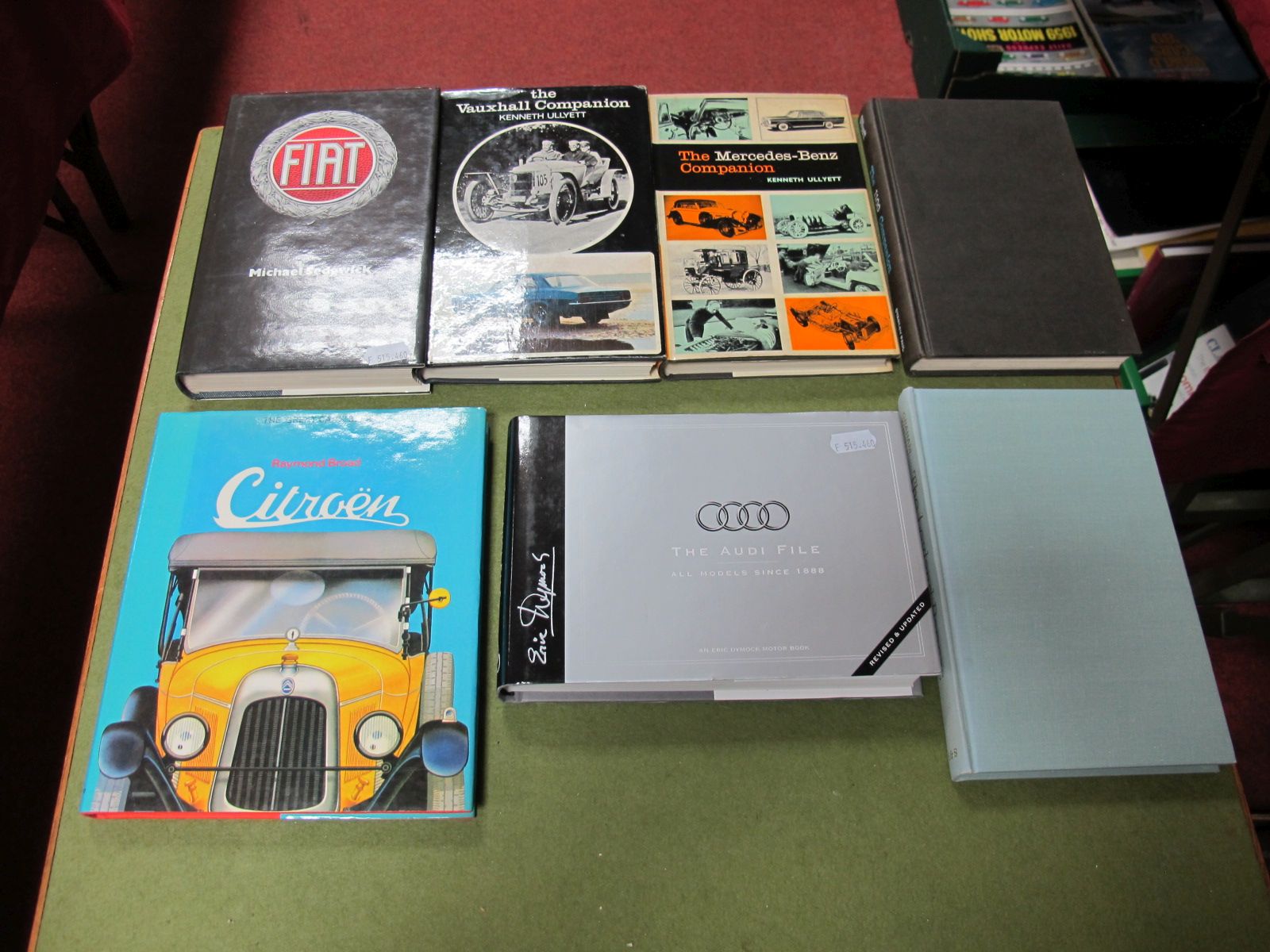 An Interesting Collection of Automobile and Transport Literature, including The Audi File - All