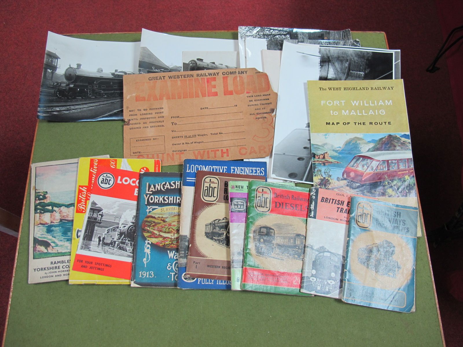 A Quantity of British Railways Locomotives Literature, including Ian Allen ABC Locomotive Series