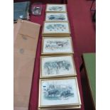 After J. Stewart, twenty-one various prints featuring land, marine and air creatures, approx. 12.5 x