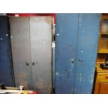 Two 1930's Vickers Armstrong Metal Storage Cabinets. (2)