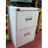 An Office World Two Drawer Filing Cabinet.