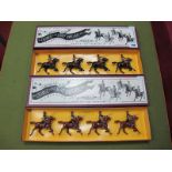 Two Sets of W. Britain Model Figures, The Crimean War, The Charge of the Light Brigade 1854, #3109