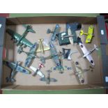 A Quantity of Diecast and Plastic Kits, mainly on a WW II theme, by Corgi, Amor, Easy and others,