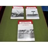 Peakland Air Crashes by Pat Cunningham, three volumes in paperwork format, The North, The South, The