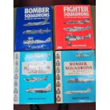 Four Hardback Books MacDonalds, PBS, Fighter Squadrons of the RAF and Their Aircraft, 1969 and