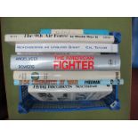 A Collection of Eight Books All United States Air Force Themes, (both hardback and paperback)