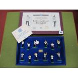 A Set of W. Britain Model Figures, No.2267 of 5000 The Royal Anglian Regiment. As new. Boxed.