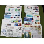 Over One Hundred and Twenty R.A.F. Philatelic Flown Covers, Royal Naval Cover and Brooklands