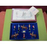 A Set of W. Britain Model Figures; The Honourable Artillery Company, No.1334 of 7000 sets, as new
