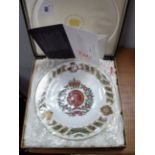"The Argyll and Sutherland Highlanders Plate", by Spode, limited edition 291/500, produced in
