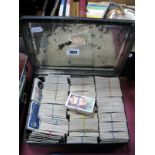 A Large Quantity of Cigarette Cards, in a tin.