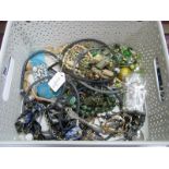 Costume Beads, necklaces, etc:- One Box