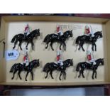 A 1984 Britains Boxed Set of Household Cavalry, including original outer box.