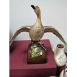 A Royal Worcester American Pintail (Hen), modelled by Ronald Van Ruyckevelt, numbered 213, on