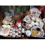 Royal Doulton Series Ware Dishes, Victorian breakfast cup, Denby teapot, china tea wares, Wedgwood