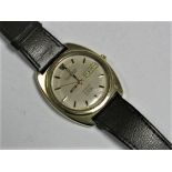 Omega; A Constellation Chronometer Gent's Electronic Wristwatch, the signed dial with day/date