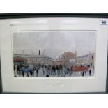 G.W. Birks 'The Char-a-Banc', limited edition colour print 324 of 375, graphite signed to the