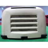 A Circa 1950's Kolster Brandes Valve Radio, model FB10, in cream with grille.