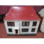 A Large Mid XX Century Lines Brothers DH8/9 Dolls House, double front opening, ideal project for