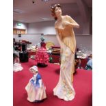 Two Royal Doulton Figurines, 'Dinky Do' HN1678 and 'Impressions Sweet Dreams' HN4193. (2)