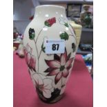 A Moorcroft Pottery "Bramble Revisited" Vase, designed by Alicia Amison, shape 200/8, impressed