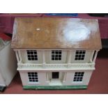 A Large Mid XX Century Lines Brothers DH3 Dolls House, ideal project for full restoration.