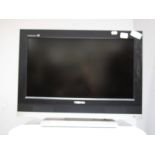 A Toshiba 22" Television (no remote).