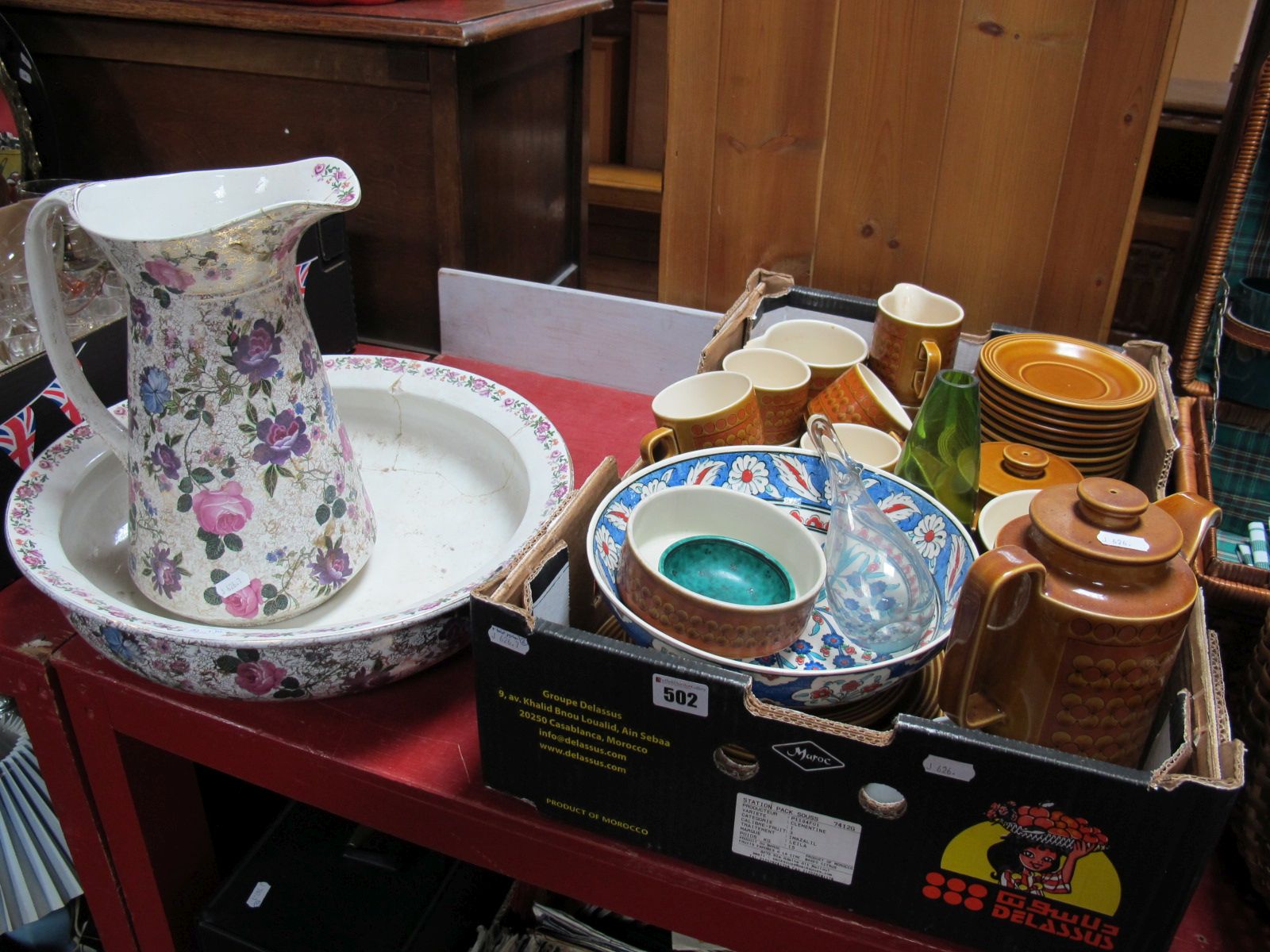 A Quantity of Hornsea 'Saffron' Tea and Dinner Wares, (approximately fifty pieces), a Holmgaard