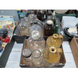 XIX Century and Later Bottles, Britvic soda syphon, stoneware jugs with inscription "John Lancaster,