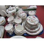 Paragon 'Tree of Kashmir' Tea, Coffee Wares and Royal Albert 'Lavender Rose' tea service:- One Tray