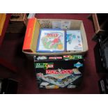 A Mid XX Century Chad Valley Escalado Game, plus a quantity of later toys and games, all boxed.