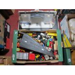 A Quantity of Playworn Diecast Vehicles, by all the major manufacturers, including cars, lorries,