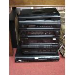 A Panasonic DVD Player, Alba music system, DVD's, CD's, LP's, etc, (untested, sold for parts only).