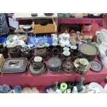 Denby Arabesque Oven to Table Ware, circa 1970's of approximately ninety pieces.