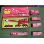 A Boxed Hornby Dublo Two Rail #4620 Breakdown Crane, complete in very good condition, with very good