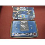 An Original Star Wars Destroy Death Star Game by Palitoy 1977, missing one tie fighter and one X-